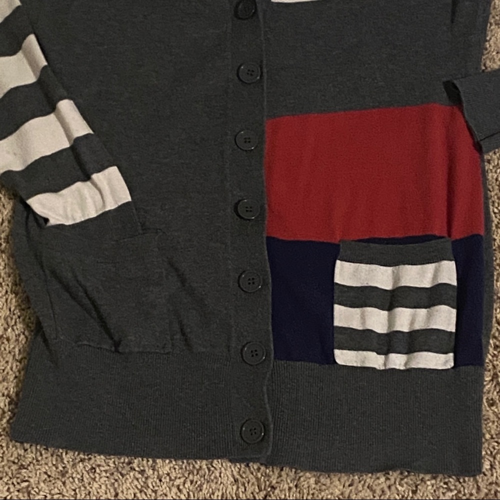 Color Block Cardigan - Picture 2 of 2